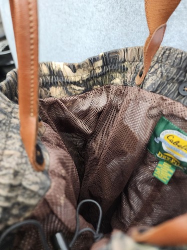 CABELA'S DRY PLUS HUNTING BIBS 2XL, MOSSY OAK BREAK UP CAMO - Picture 8 of 14