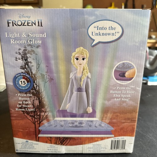 Disney Frozen 2 Light and Sound Room Glow-NEW With Working Batteries