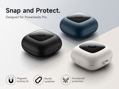 Suritch for Beats Powerbeats Pro Case Shockproof Full-Body Drop Protection Cover - Picture 24 of 60