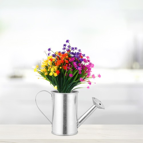 3 Pcs Sukkulenten Blumentopf Aus Zinn Gartendekoration Eisenkunstpflanzenhalter - Bild 10 von 12