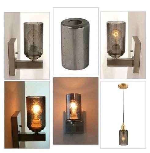 3 Pack Modern Raindrop Style Glass Shade Cylinder Light Fixture Replacement... - Afbeelding 3 van 7