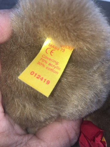 Beautiful Steiff 14" Jointed Teddy Bear Petsy Brown all Tags 012419Teffy Patsy - Picture 4 of 8