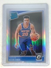 Kevin Knox 2018-19 Optic Holo Silver Prizm Rated Rookie RC SP #190 Knicks