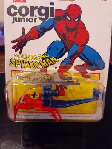 1976 AMAZING SPIDERMAN CORGI JUNIOR HELICOPTER - Picture 6 of 8