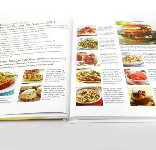 Weight Watchers Cookbook Recipes Points & Exchanges 2010 Annual Recipes Success - Imagen 5 de 7