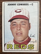 1967 Topps - #202 Johnny Edwards