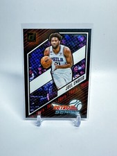 2023-24 Donruss Joel Embiid Gold Press Proof Retro Series #18 Philadelphia 76ers