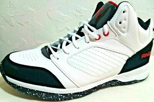 AND1 Men Size /"7/" Premium Black//White Adjustable Heavy Cushen Sandals