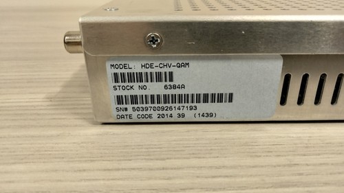 Used Blonder Tongue HDE-CHV-QAM/IP High Definition Digital To Analog Encoder - Picture 9 of 12
