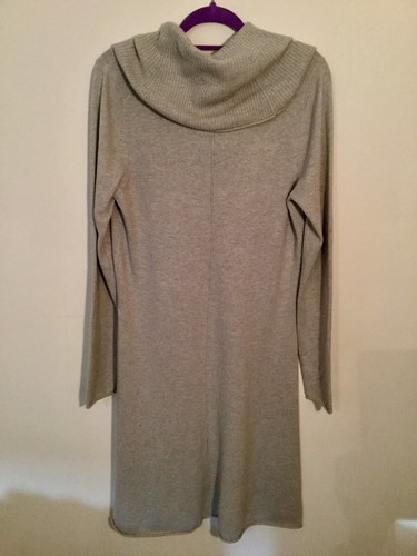 Bnwot maglia Stuff greta Taglia 12 Abito in Grey bianca pw8qqHfB