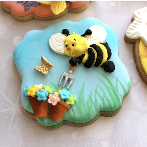 Bee Fondant Cake Decorating Mould Chocolate Sugarcraft Topper Mold Silicone DIY - Picture 8 of 10
