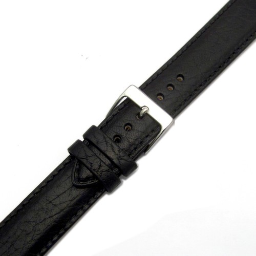 Correa de reloj de cuero acolchada extra larga Verona XL 3 colores 16 mm - 24 mm D012 - Imagen 3 de 7