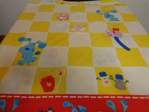 Blues Clues Bedroom Twin Flat Sheet Bed Vintage 90's | eBay