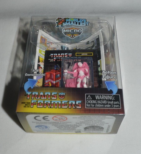 MICROFIGURAS Y CÓMICS MÁS PEQUEÑOS DEL MUNDO 2023 - TRANS FORMERS ARCEE - Imagen 2 de 5