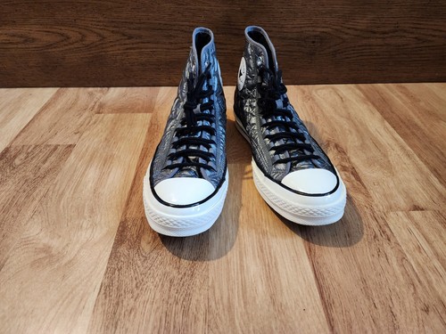 Converse gunmetal Chuck 70 quilted women’s high top gun size 10 - Picture 3 of 8
