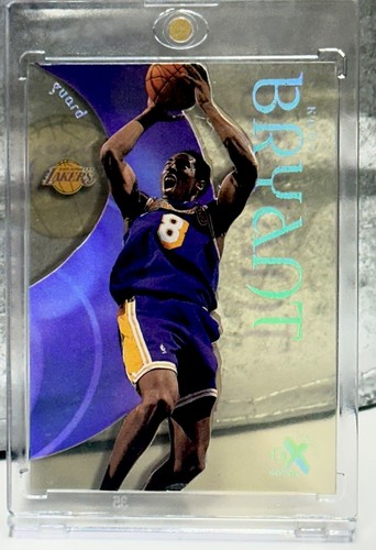 Kobe Bryant Card Rare Skybox Clear Refractor 90’s Los Angeles Lakers JERSEY #8 - Picture 5 of 10