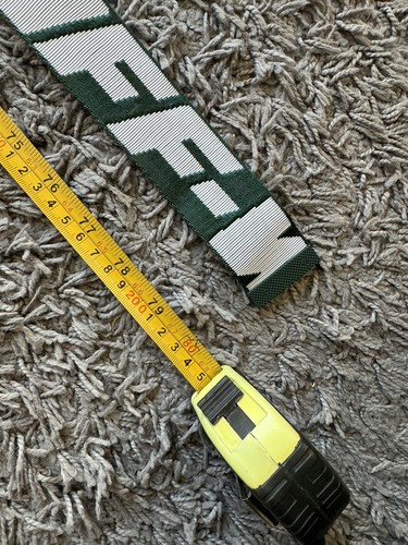 Cintura industriale Off White 2.0 | Verde | Taglia unica | Logo unisex Virgilio OW lunga - Foto 9 di 10