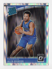 2018-19 Donruss Optic Jalen Brunson Shock Rookie RC #179 Mavericks