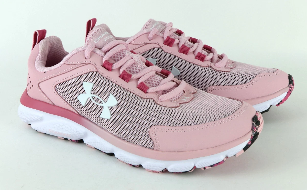 Women's Under Armour Charged Assert 9 Marble Running Shoes - Pink - Choose  Size