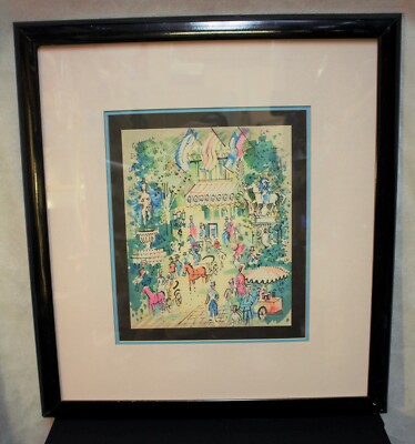 リトグラフ　Charles Cobelle  “Casino Paris\" Casino Paris by Charles Cobelle Limited Edition Signed and