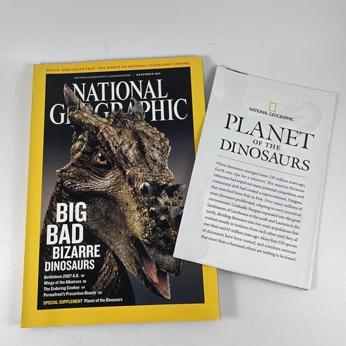 National Geographic Magazine Lot April May 2008 Ocober December 2007 Back Issues - Foto 8 di 16