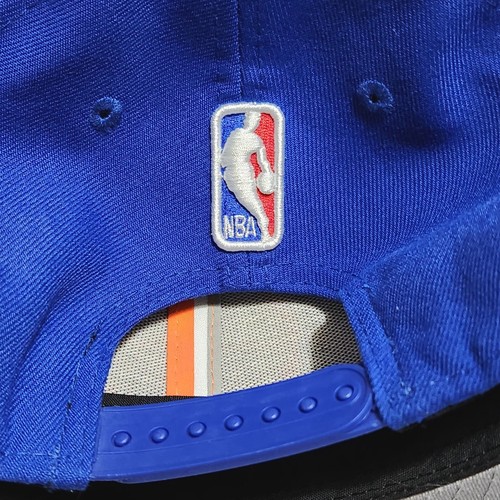 New York Knicks New Era Cap Hat Snapback NBA19 Draft One Size Blue Embroidered - Picture 6 of 8