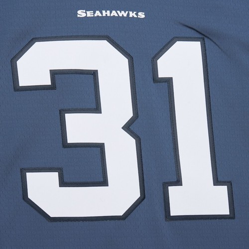 Seattle Seahawks Kam Chancellor #31 Mitchell & Ness Blue 2011 NFL Legacy Jersey - Picture 6 of 16