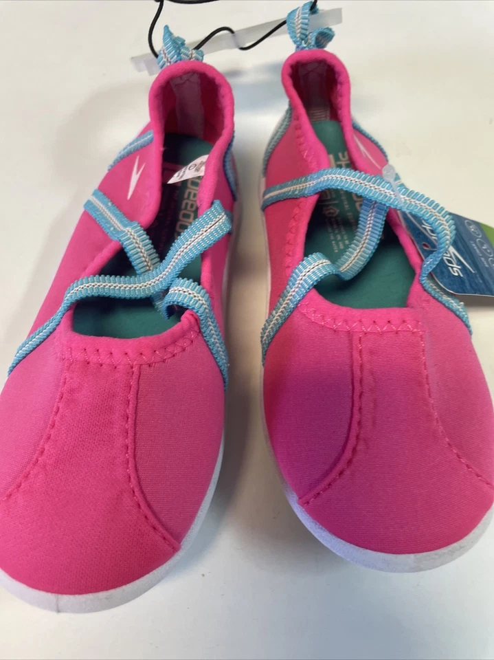 Speedo Mary Jane Zapatos de Agua Niñas Pequeñas Grandes (9/10) NUEVO Foto 3 de 4