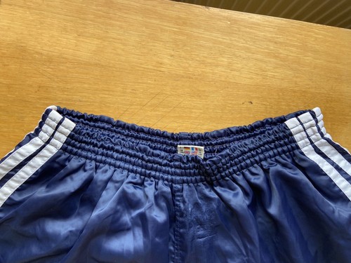 1980s 1990s ADIDAS VINTAGE SHORTS FOOTBALL SOCCER RUNNING sz L MEN - Picture 4 of 17