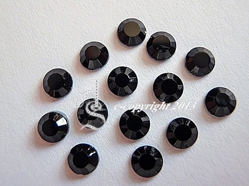 Hotfix Strass Bügelbild Motiv Ausschnitt Kette Nr.1 Farbwahl 110101 Karostonebox - Bild 10 von 11