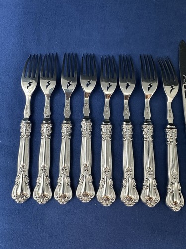 RARE BIRKS STERLING CHANTILLY FRUIT SERVICE NO MONO - Picture 5 of 18