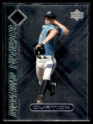 2000 Upper Deck Ovation Diamond Futures A.J. Burnett #DM7 Florida Marlins