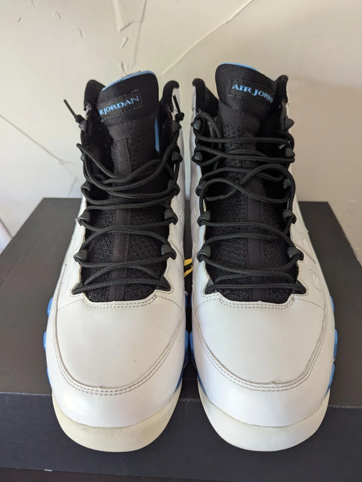 Talla 13 - Air Jordan 9 Retro 2010 Azul Polvo Foto 2 de 4