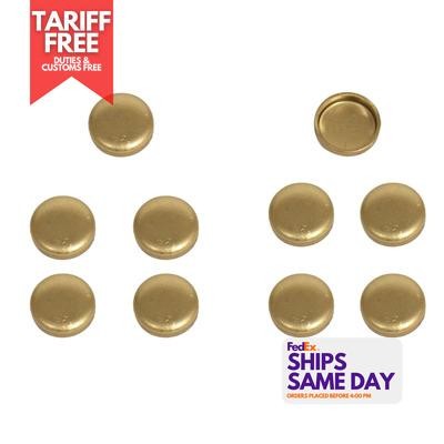 Pioneer EPC-16-B-10, Set of 10 Natural Brass Brass Expansion Plugs 10Pk 1.000 Od - Picture 1 of 10