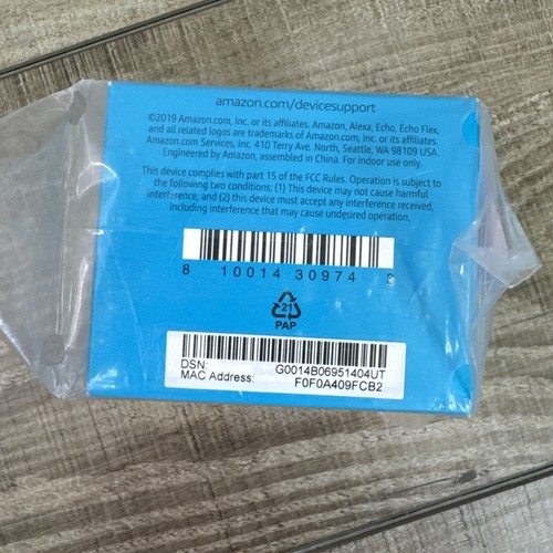 NEW Amazon Echo Flex Plug-In Smart Speaker With Alexa Bluetooth SEALED - Bild 4 von 4