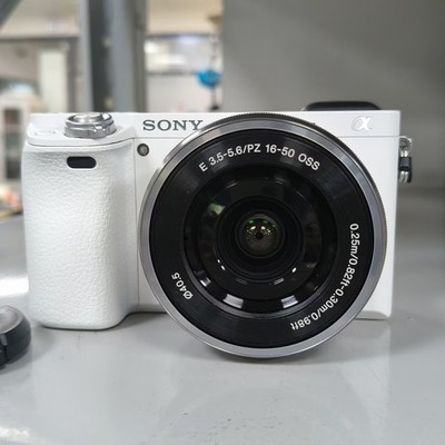 Sony Alpha a6000 Mirrorless Digital Camera with 16-50mm Lens 24.3MP Wi-Fi & NFC