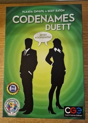 Spiel Codenames Duett, deutsch, gut erhalten