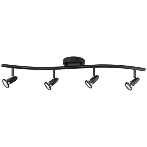 Access Lighting 52204LEDDLP Cobra 4 Light 33"W LED Fixed Rail - Silver - Picture 4 of 5