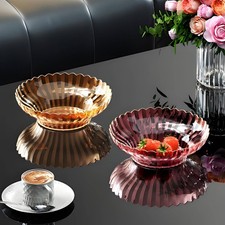 Frutero de plástico diseño elegante acabado de alto brillo
