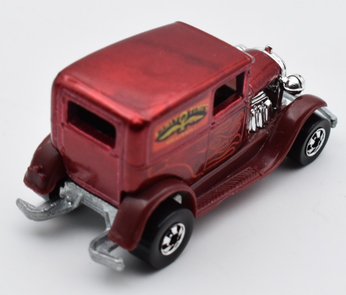 Hot Wheels Ford Model A A-OK rot metallic Mainline - Vintage 1981 Hong Kong - Bild 2 von 4