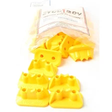 Stud Boy Super-Lite Pro Series Double Backers .75" - 24/Pack Yellow 2512-P1-YEL