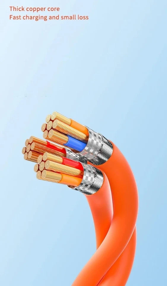 3 in 1 Fast Charging Cable Cell Phone Charger Cord For iPhone Type C Micro USB - Image 4 of 4