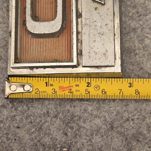 Vtg OEM Chevy Emblem Truck Bowtie Series 60 BIG Badge 3874045 C-1 60s P-3874048 - Picture 6 of 11
