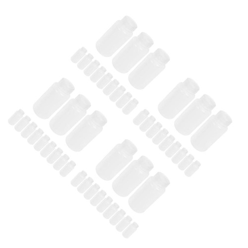  12 Piezas Botellas de Almacenamiento para Líquidos Contenedor Químico Reactivo Plástico Vacío - Imagen 19 de 19