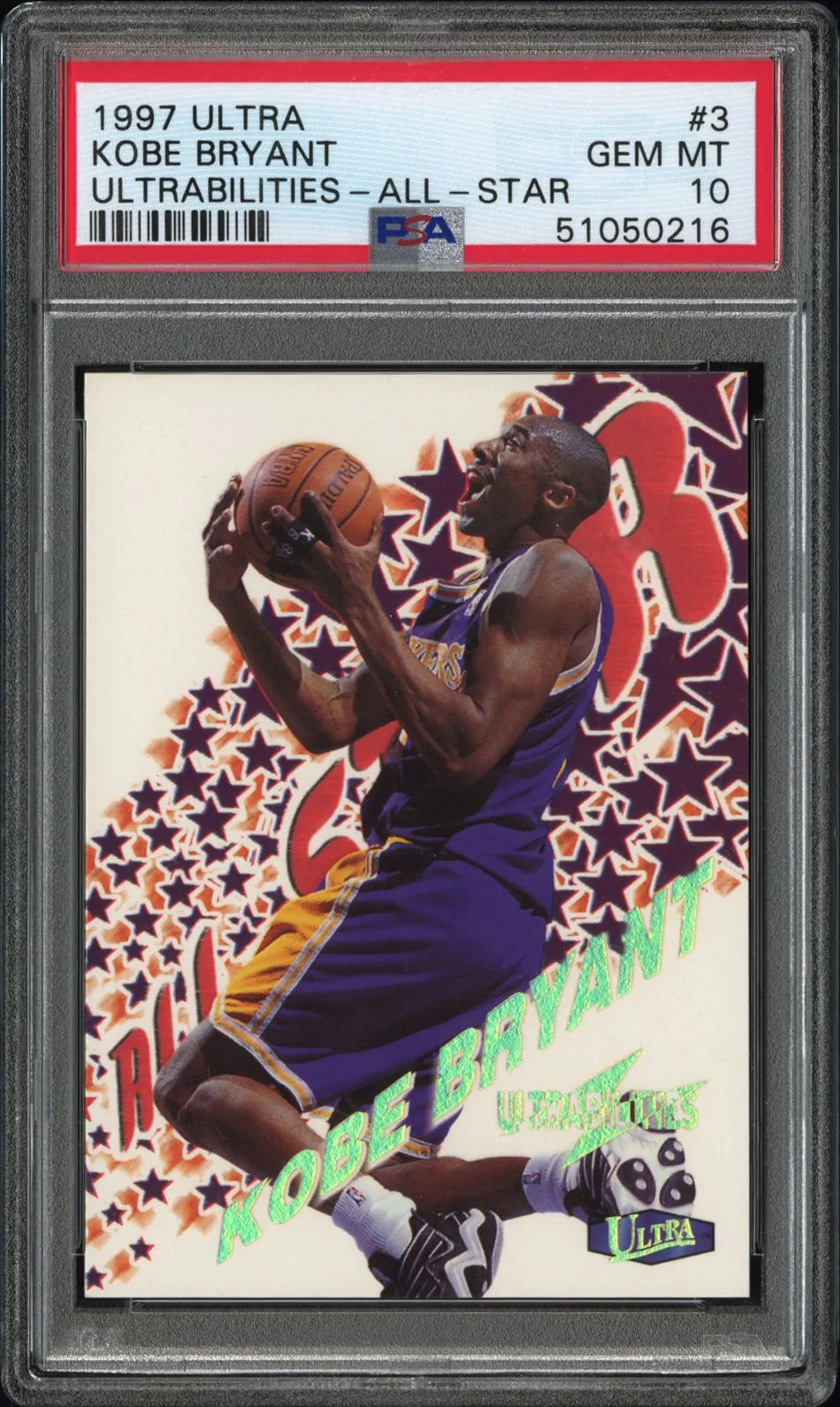 1997 Ultra Ultrabilities Kobe Bryant All Star PSA 10 POP 131