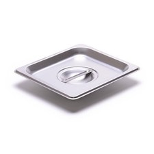 Allied Buying Corp CSTC-1600 Sixth-Size Steam Table Pan Solid Cover for 24 Gauge