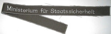NVA Ärmelband Ministerium für Staatssicherheit NVA Uniform MfS NVA Effekten