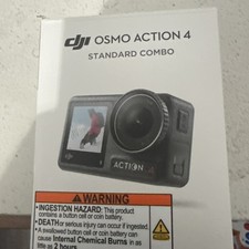 DJI Osmo Action 4 Standard Combo Action Camera SEALED 