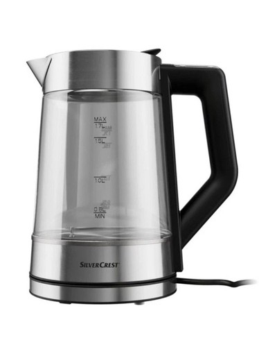 Silver Crest Glas Wasserkocher LED s Farbwechsel 1,7 Liter SCHWARZ💥🔥🍵☕️🔥💥🇩🇪 - Bild 5 von 12