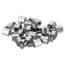 M2.5x5mm+4mm male-female hexagon stable, 20pcs stainless steel